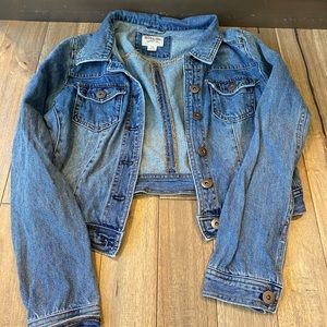 Short jean jacket size L